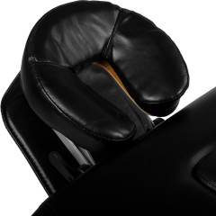 Prenosné masážne lehátko Deluxe MOVIT 185 x 80 cm, čierne č.3