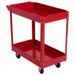 Dielenský 2-poschodový vozík na náradie | červený