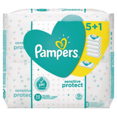 Vlhčené obrúsky Pampers Sensitive Protect č.1