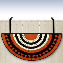 Závesný balkónový mozaikový stolík Panama č.3