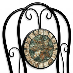 Skladacia mozaiková stolička Malaga | set 2 ks č.3