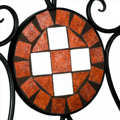 Skladacia mozaiková stolička Gernika | set 2 ks č.3