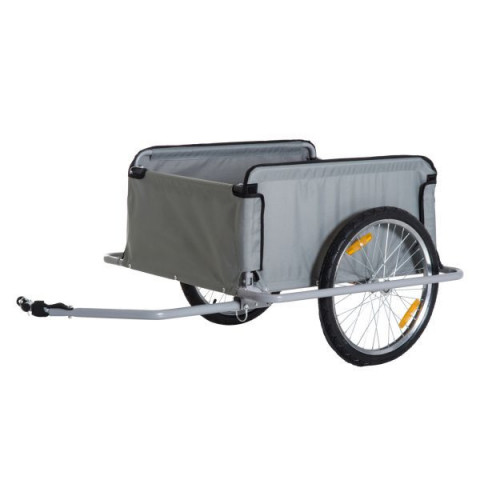 Ťažný vozík na bicykel | sivá č.2