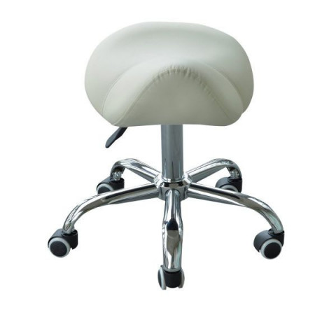 Stolička so sedlovým sedákom Luisa | béžová č.2