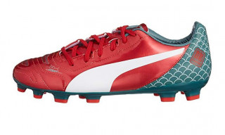 Kopačky lisovky Puma evoPOWER 4 10343201 | Red-White-Sea | veľkosť 42 (US 9 / UK 8) č.1