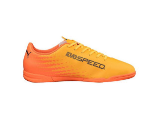 Pánska halová obuv Puma Evo Speed 17.5 IT 10402703 | Yellow-Peacoat-Orange | veľkosť 42 (US 9 / UK 8) č.3