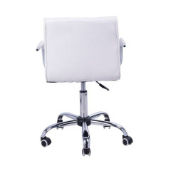 Pracovno - kozmetická stoličky Agnes | biela č.3