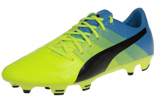 Kopačky lisovky Puma evoPOWER 2.3 FG 10352801 | Yellow-Black-atmc blue | veľkosť 46,5 (US 12,5 / UK 11,5) č.2