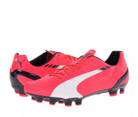 Kopačky lisovky Puma evoPOWER 4.3 FG 10301804 | Bright plasma-White-Peacoat | veľkosť 44 (US 10,5 / UK 9,5) č.1