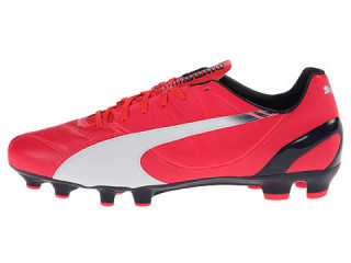 Kopačky lisovky Puma evoSpeed 3.3 FG 10301403 | Bright plasma-White-Peacoat | veľkosť 44 (US 10,5 / UK 9,5) č.3