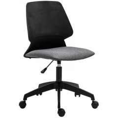 Dizajnová kancelárska stolička Luna | čierno - šedá č.1