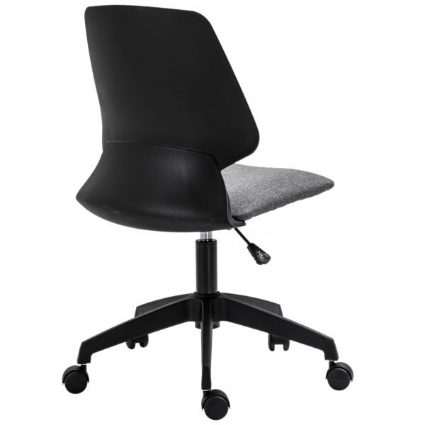 Dizajnová kancelárska stolička Luna | čierno - šedá | Goleto.cz