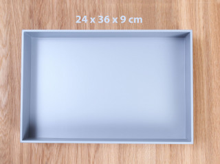 Dizajnový box šedý 7001 č.2