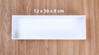 Dizajnový box biely 9010 č.2