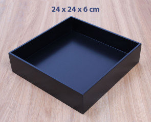 Dizajnový box čierny 9011 č.1