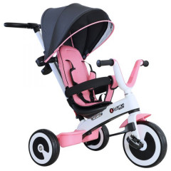 Detská trojkolka 4 v 1 Pinkie | ružová