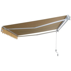 Kĺbová markíza 3,95 x 2,5 m | krémová č.2