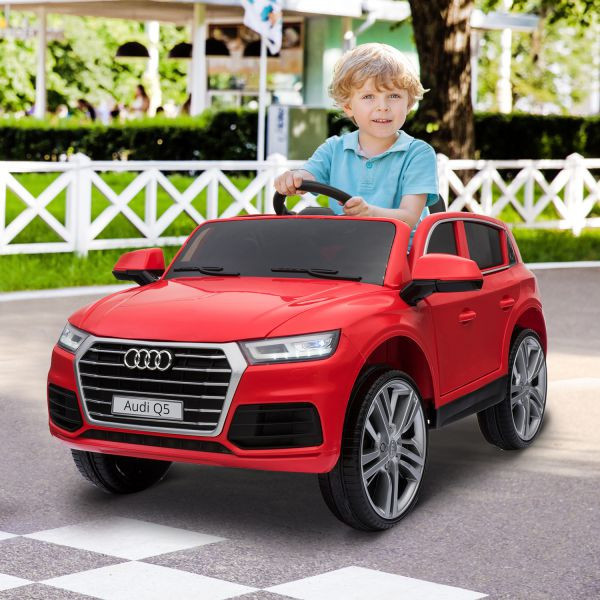 Luxusné detské autíčko Audi Q5 s diaľkovým ovládaním | červené