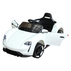 Športové detské autíčko NEON QLS s diaľkovým ovládaním | biele č.1