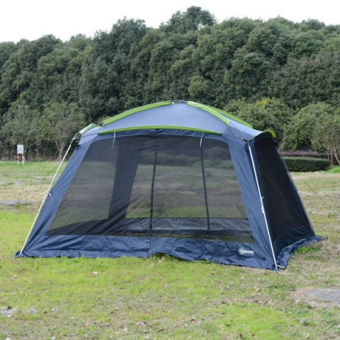 Kempovací stan pre 5-8 osôb | tmavomodrý č.2
