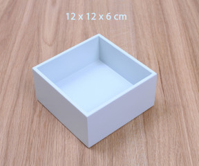 Dizajnový box svetlo modrý č. 7035 č.1