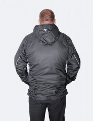JAKO pánska čierna športová bunda s kapucňou veľ. XL č.2