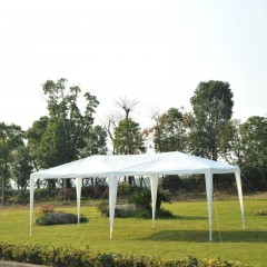 Záhradný párty stan 6 x 3 m s bočnicami (moskytiéry) | biely č.2
