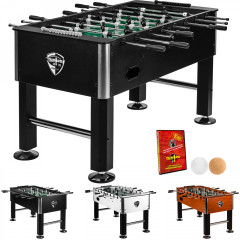 Profesionálny stolný futbal futbalček TUNIRO BASIC 137 x 120 x 93 cm | čierny č.2