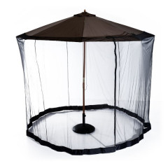 Ochranná moskytiéra na záhradný slnečník | Ø300 x 230 cm č.1