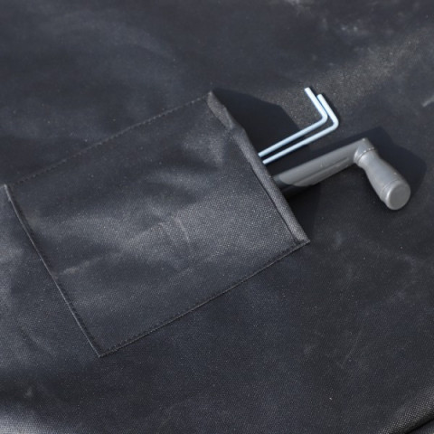 Ochranný kryt na slnečník | čierna č.7