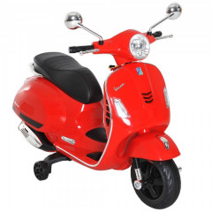 Detská motorka Vespa | červená č.1