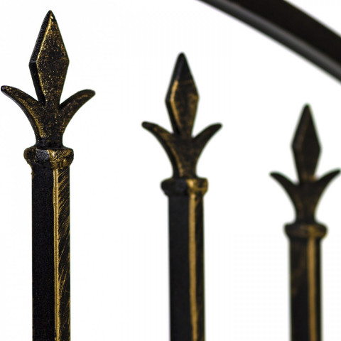 Záhradný oblúk na ruže s bránou | 207 x 130 x 50 cm č.6