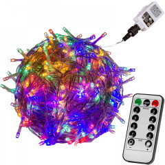 Vianočné LED osvetlenie 20 m | 200 LED farieb č.1