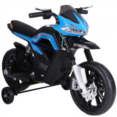Detská elektrická motorka 105 x 52,3 x 62,3 cm | modro-čierna č.3