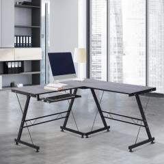 Kancelársky stôl Florian 210 x 50 x 73,5 cm | čierna č.1