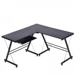 Kancelársky stôl Florian 210 x 50 x 73,5 cm | čierna č.2