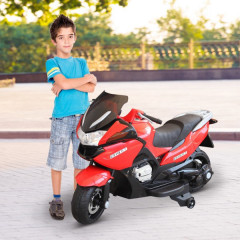 Luxusná detská elektrická motorka 120 x 60 x 65 cm | červeno-čierna č.2