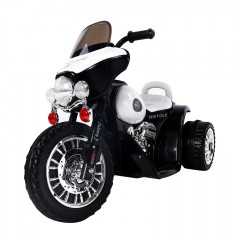 Detská elektrická motorka Harley, čierna