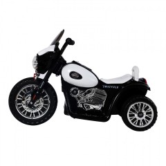 Detská elektrická motorka Harley, čierna č.3