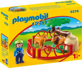 Playmobil 9378 Výbeh pre leva č.1