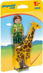 Playmobil 9380 Ošetrovateľ žirafy č.1