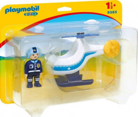 Playmobil 9383 Policajná helikoptéra č.1