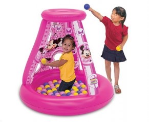 Detský bazén so strieškou a balónikmi Minnie č.1