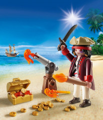 Playmobil 9415 Pirát s delom č.1