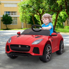 Luxusné hračkárske auto Jaguar na diaľkové ovládanie | červená č.2