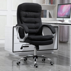 Čalúnená ergonomická stolička | čierna č.3