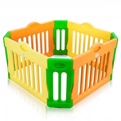 Detská plastová ohrádka farebná č.1