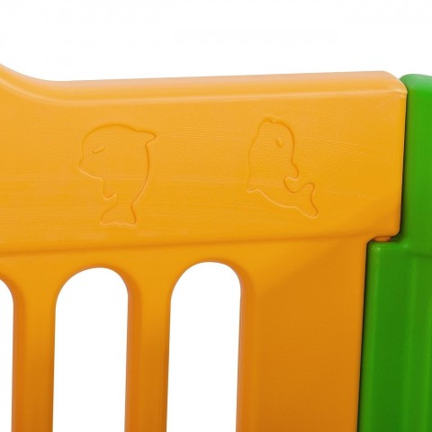 Detská plastová ohrádka farebná č.4