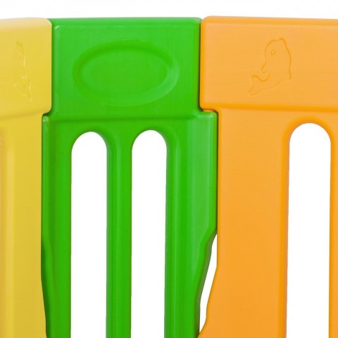 Detská plastová ohrádka farebná č.5