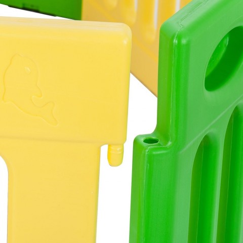 Detská plastová ohrádka farebná č.6